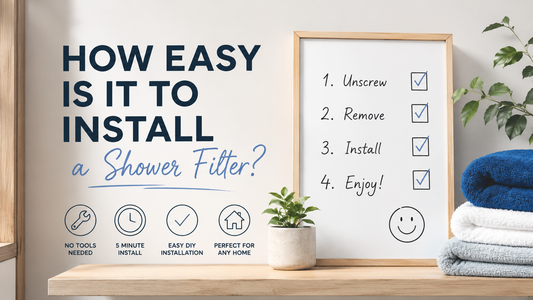 How Easy Is It to Install a Shower Filter?