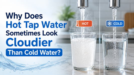 Why Does Hot Tap Water Sometimes Look Cloudier Than Cold Water?