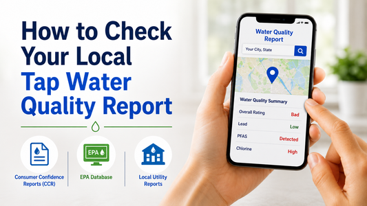 How to Check Your Local Tap Water Quality Report