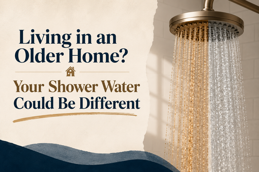 Living in an Older Home? Your Shower Water Could Be Different!