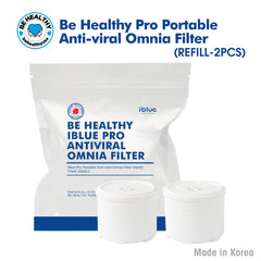 Be Healthy iBlue Pro Portable Anti-viral Omnia Replacement Filter (2pcs)